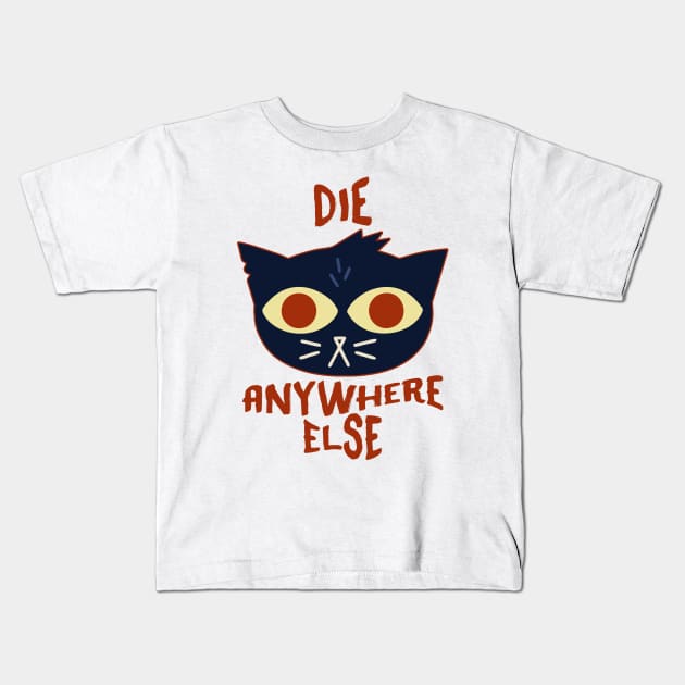 Night in the Woods - die anywhere else Kids T-Shirt by AlonaGraph